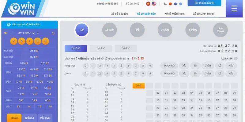 Đánh theo chu kỳ để chinh phục lô đề BK8