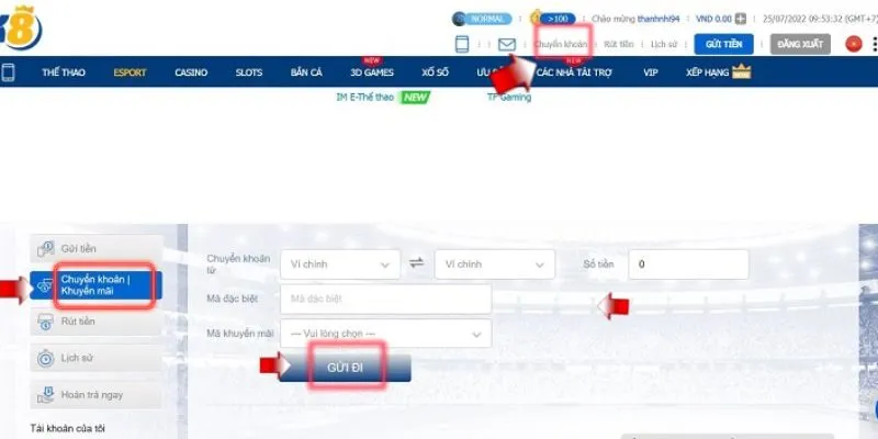 Khám phá các phương thức rút tiền BK8 