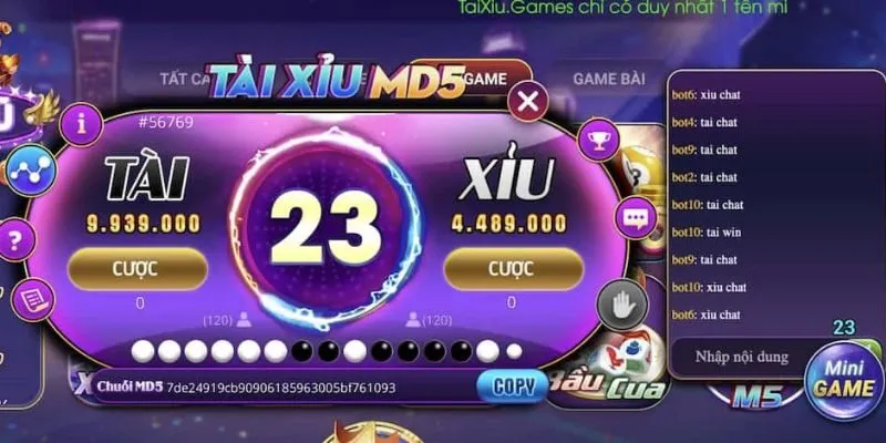 Tài Xỉu MD5 - Tăng Cơ Hội Thắng Với Chiến Thuật Chính Xác